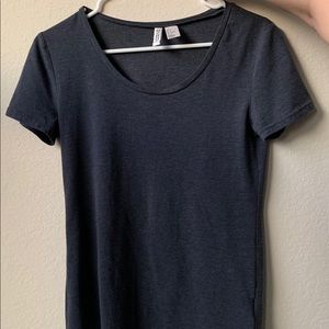 H&M Divided Blue Gray Jersey T shirt
